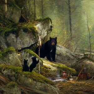Michael Coleman-Visitors on the Sun River Black Bears