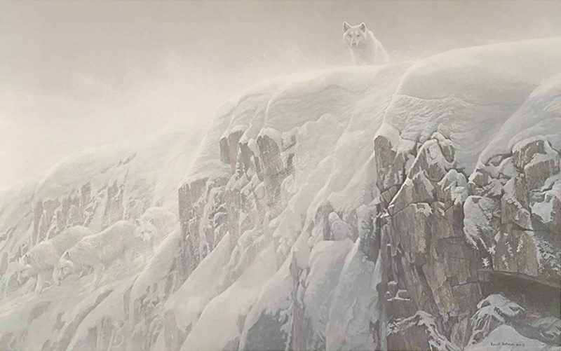 Robert Bateman-Arctic Cliff
